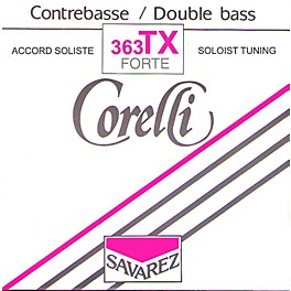 Corelli Solo TX Tungsten Series Double Bass B String 3/4 Size Heavy Ball End