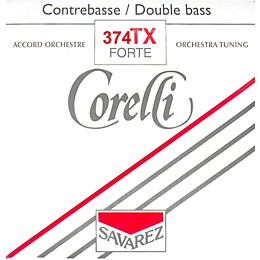 Corelli Orchestral TX Tungsten Series Double Bass E String 3/4 Size Heavy Ball End