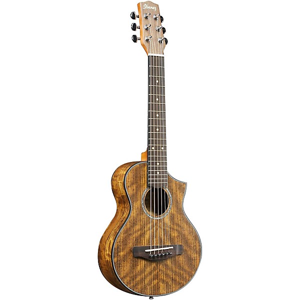 Ibanez EWP14OPN Exotic Wood Piccolo Acoustic Guitar Natural