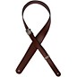D'Addario Fast Track Adjustable Leather Guitar Strap Brown thumbnail