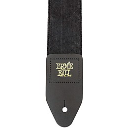 Ernie Ball Denim Guitar Strap Black Fade 2 in.