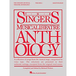 Hal Leonard The Singer's Musical Theatre Anthology: Baritone/Bass - Volume 6