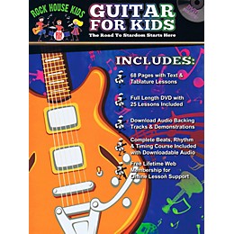 Rock House Guitar For Kids - The Road to Stardom Starts Here Book/DVD/Online Audio
