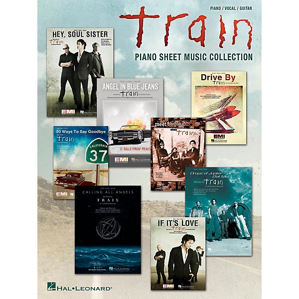 Hal Leonard Train - Piano Sheet Music Collection for Piano/Vocal/Guitar