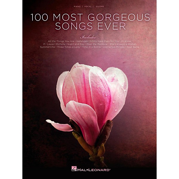 Hal Leonard 100 Most Gorgeous Songs Ever for Piano/Vocal/Guitar