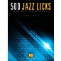 Hal Leonard 500 Jazz Licks For All Instruments thumbnail