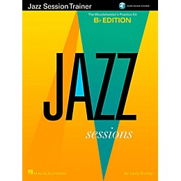Hal Leonard Jazz Session Trainer - The Woodshedder's Practice Kit  B-Flat Edition (Book/Online Audio)