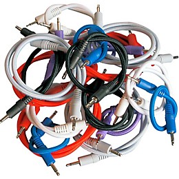 Pittsburgh Modular Synthesizers NAZCA Audio Patch Cable 18-Pack For Modular Synthesizers