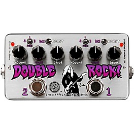 Open Box ZVEX Double Rock! Vexter Distortion Guitar Pedal Level 1