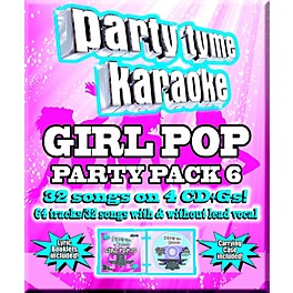 Sybersound Party Tyme Karaoke - Girl Pop Party Pack 6