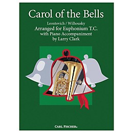 Carl Fischer Carol Of The Bells - Baritone T.C. With Piano Accompaniment
