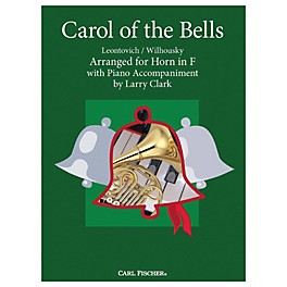 Carl Fischer Carol Of The Bells - French Horn With Piano Accompaniment