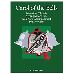 Carl Fischer Carol Of The Bells - Oboe With Piano Accompaniment