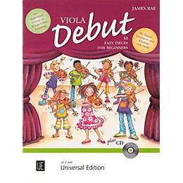 Carl Fischer Viola Debut: 12 Easy Pieces for Beginners Book
