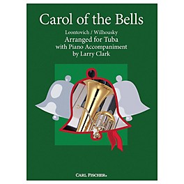 Carl Fischer Carol Of The Bells - Tuba With Piano Accompaniment