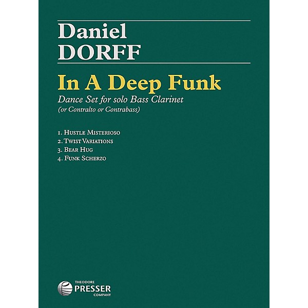 Carl Fischer In A Deep Funk - Bass Clarinet