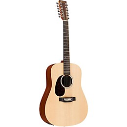 Open Box Martin X Series D12X1AE-L Dreadnought Left-Handed 12-String Acoustic-Electric Guitar Level 1 Natural