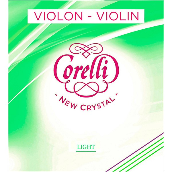 Corelli Crystal Violin A String 4/4 Size Light Loop End