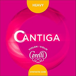 Corelli Cantiga Violin String Set 4/4 Size Heavy Loop End E