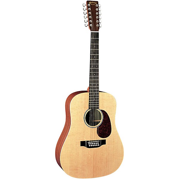 Martin X Series D12X1AE Dreadnought 12-String Acoustic-Electric Guitar Natural