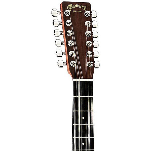 Martin X Series D12X1AE Dreadnought 12-String Acoustic-Electric Guitar Natural