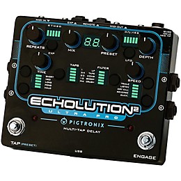Pigtronix Echolution 2 Ultra Pro Guitar Pedal