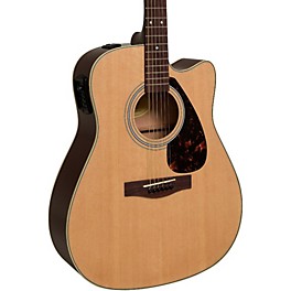 Yamaha FX335C Dreadnought Acoustic-Electric Guitar Black Yamaha FX335C Dreadnought Acoustic-Electric Guitar Natural