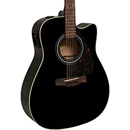 Yamaha FX335C Dreadnought Acoustic-Electric Guitar Black Yamaha FX335C Dreadnought Acoustic-Electric Guitar Black