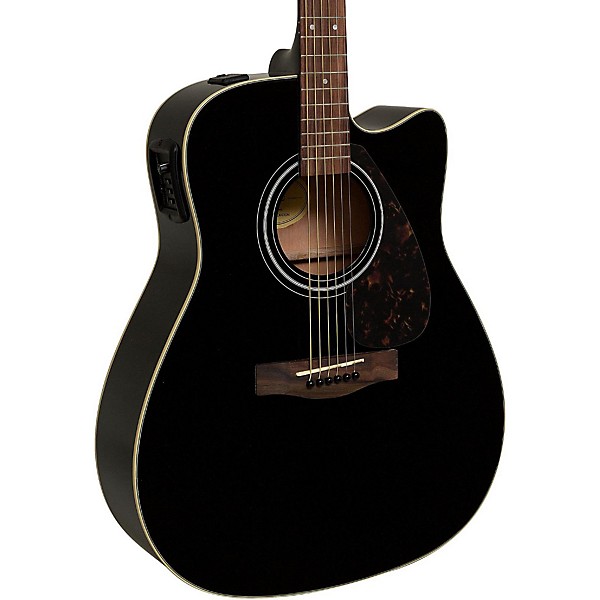 Yamaha FX335C Dreadnought Acoustic-Electric Guitar Black | Guitar