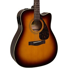 Yamaha FX335C Dreadnought Acoustic-Electric Guitar Black Yamaha FX335C Dreadnought Acoustic-Electric Guitar Tobacco Sunburst