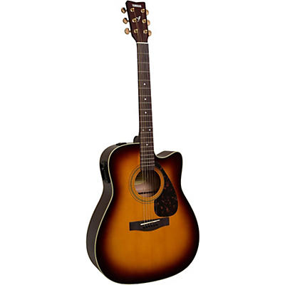 Yamaha Fx335c Dreadnought Acoustic-Electric Guitar Tobacco Sunburst for sale