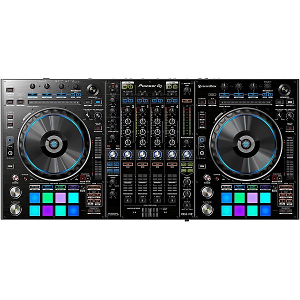 Open Box Pioneer DJ DDJ-RZ 4-Channel Rekordbox DJ Controller with Performance Pads Level 2 Regular 190839180636