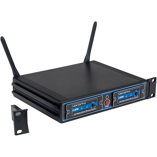 Open Box VocoPro UDH-DUAL-H Hybrid Wireless System Level 1 Band H3