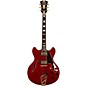 Open Box D'Angelico EX-DC Semi-Hollowbody Electric Guitar Level 2 Cherry, Tortoise Pickguard 888366019818