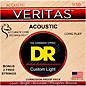 DR Strings Veritas - Perfect Pitch with Dragon Core Technology Custom Light Acoustic Strings (11-50) thumbnail