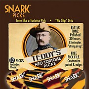 Snark Teddy's Neo Tortoise Guitar Picks .63 Mm 12 Pack for sale