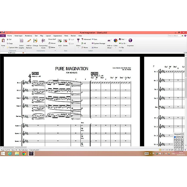 Sibelius Notation Software Plus Photoscore and Audioscore with Support