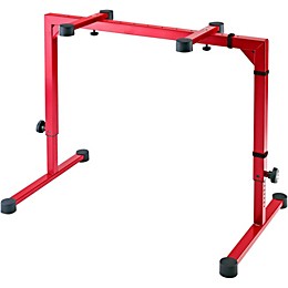 Open Box K&M Omega Keyboard Stand Level 2 Red 194744161421
