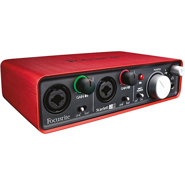 Focusrite Scarlett 2i2 Interface with Blue Spark Microphone Bundle