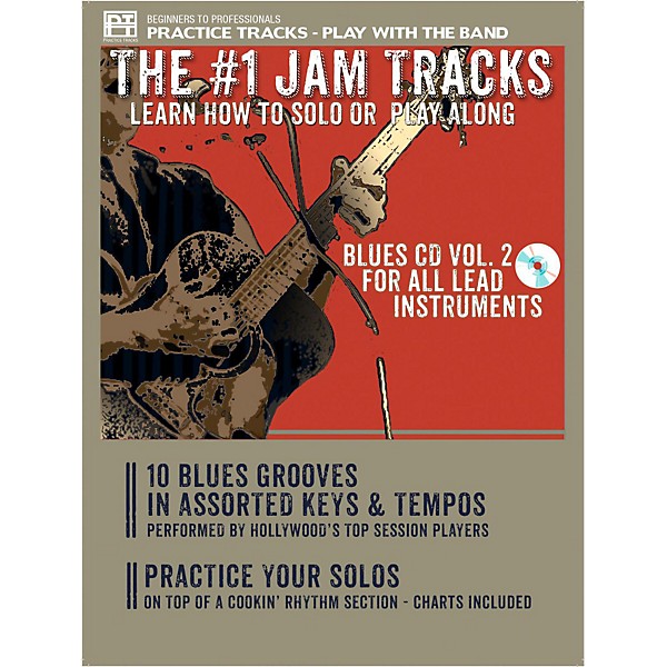 Practice Tracks Practice Trax Blues Volume 2 for All Lead Instruments