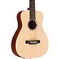 Martin X Series LX1E Little Martin Left-Handed Acoustic-Electric Guitar Natural thumbnail