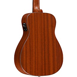 Martin X Series LX1E Little Martin Left-Handed Acoustic-Electric Guitar Natural