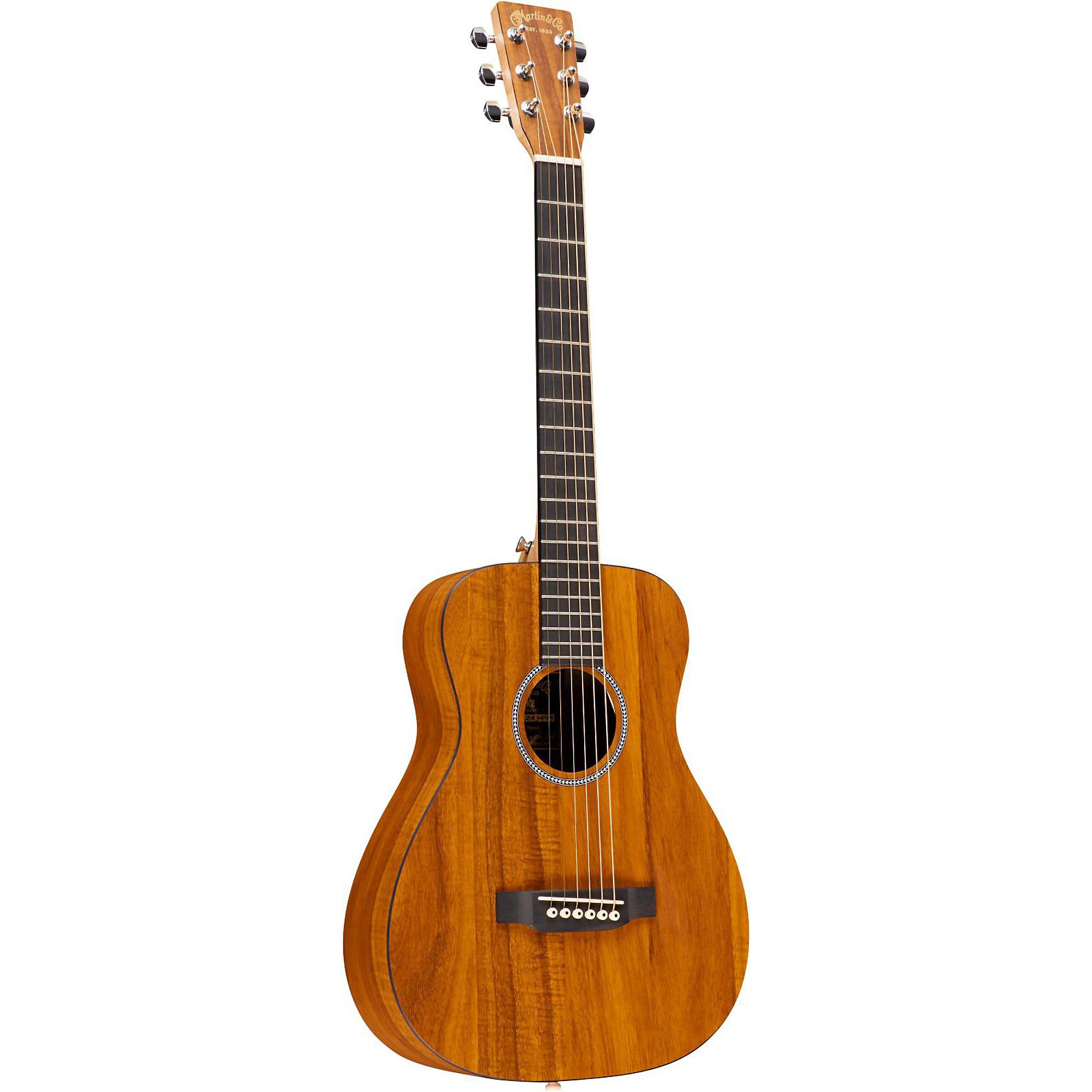 Martin X Series LX Koa Little Martin Left-Handed Acoustic Guitar Natural |  Guitar Center