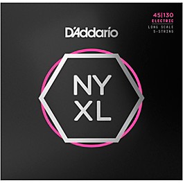 D'Addario NYXL45130 Gauge NPS Long-Scale Bass Strings