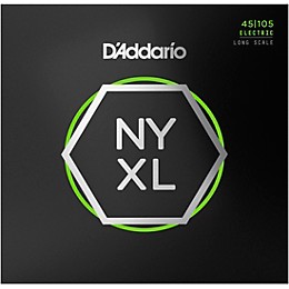 D'Addario NYXL45105 Gauge NPS Long-Scale Bass Strings