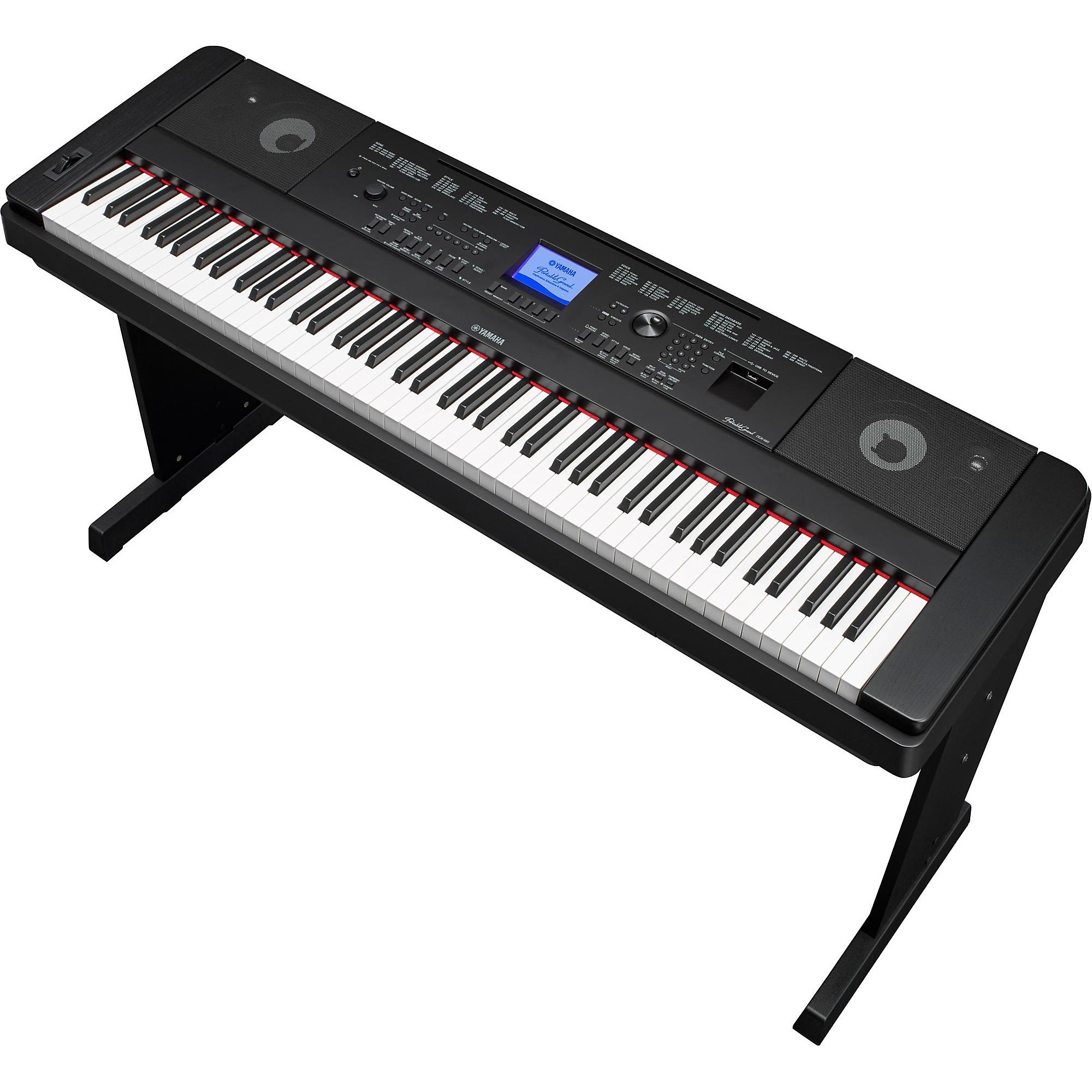 鍵盤楽器 New Yamaha Keyboard Piano Black Color Open Box Yamaha DGX-660 88-Key Portable Grand Black