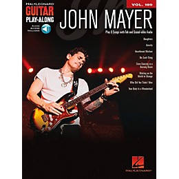 Hal Leonard John Mayer - Guitar Play-Along Vol. 189 Book/Audio Online