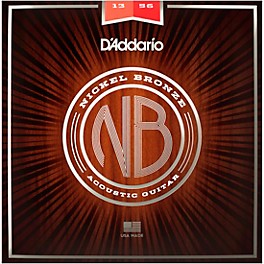 D'Addario NB1356 Nickel Bronze Medium Acoustic Strings