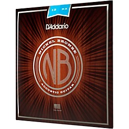 D'Addario NB1253 Nickel Bronze Light Acoustic Strings