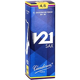 Vandoren V21 Tenor Saxophone Reeds, Box of 5 2.5 Vandoren V21 Tenor Saxophone Reeds, Box of 5 4.5